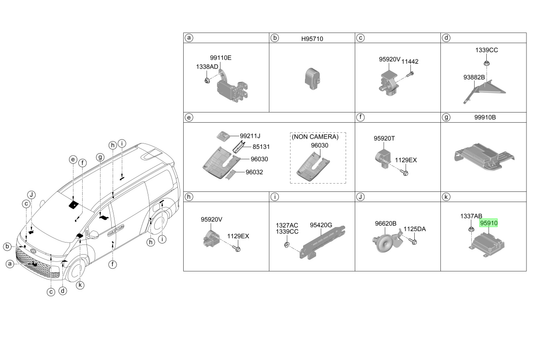 Airbag Original Para Hyundai Staria 2021-2025