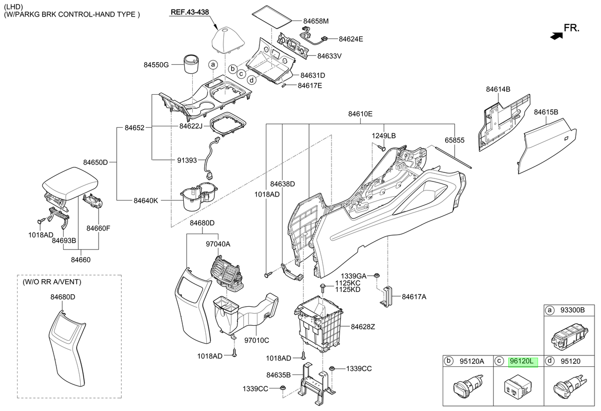 Conector Aux/usb Original Para Hyundai Tucson 2018-2025