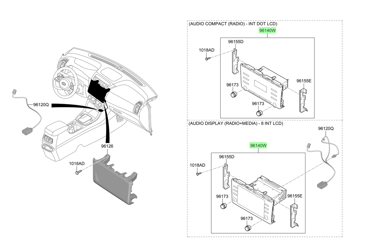 Radio Original Para Hyundai Creta 2021-2025
