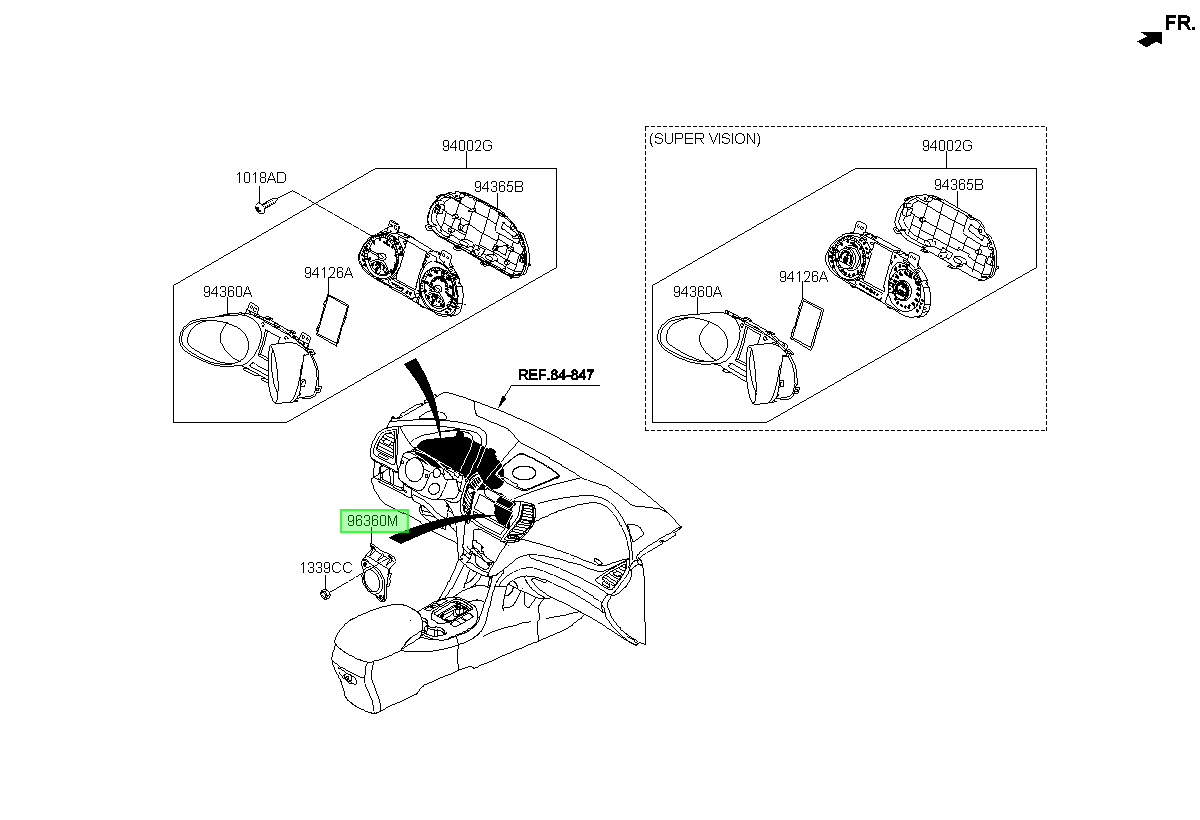 Parlante Original Para Hyundai Santa Fe 2012-2020