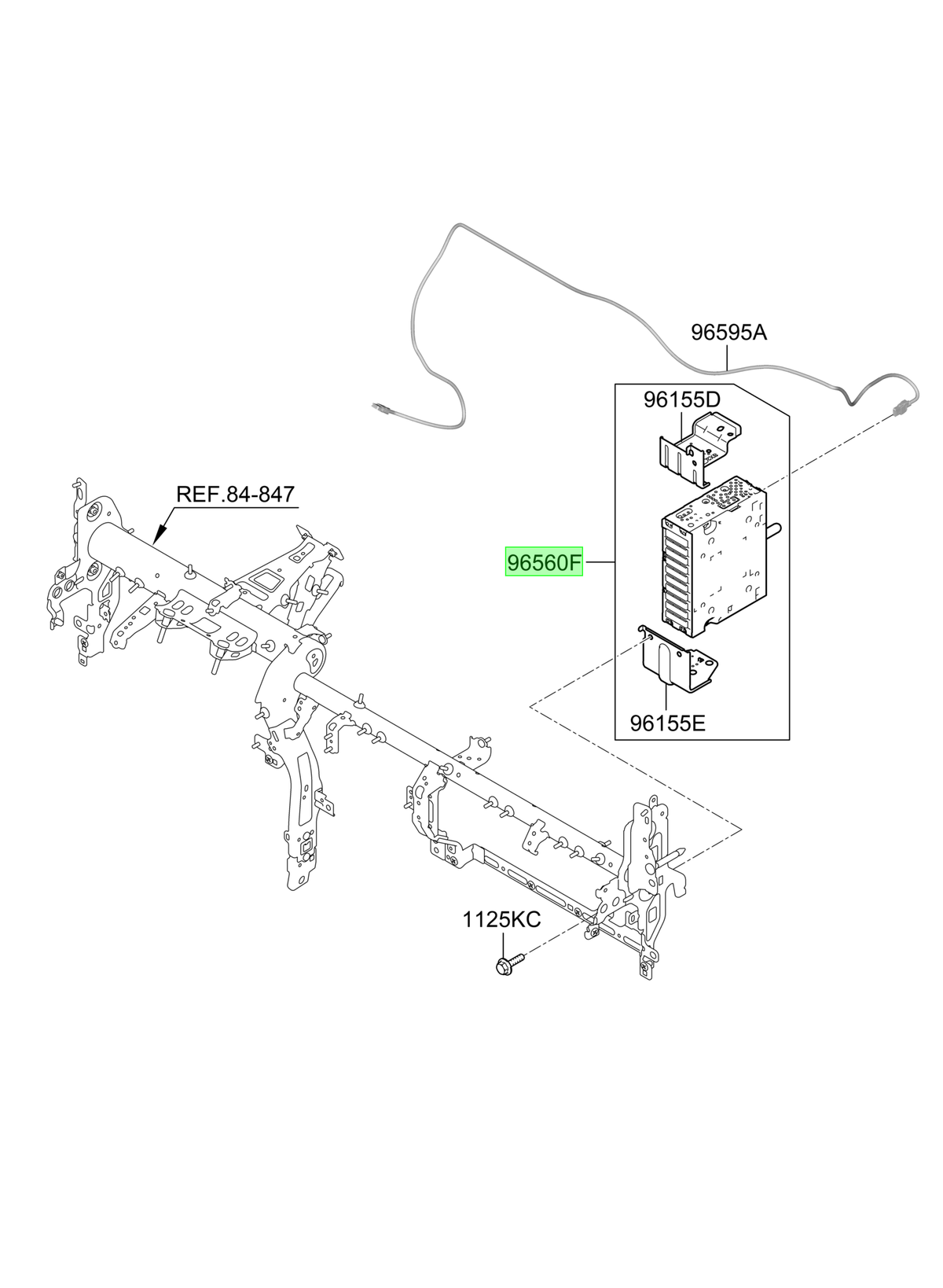 Radio Original Para Hyundai Kona 2023-2025