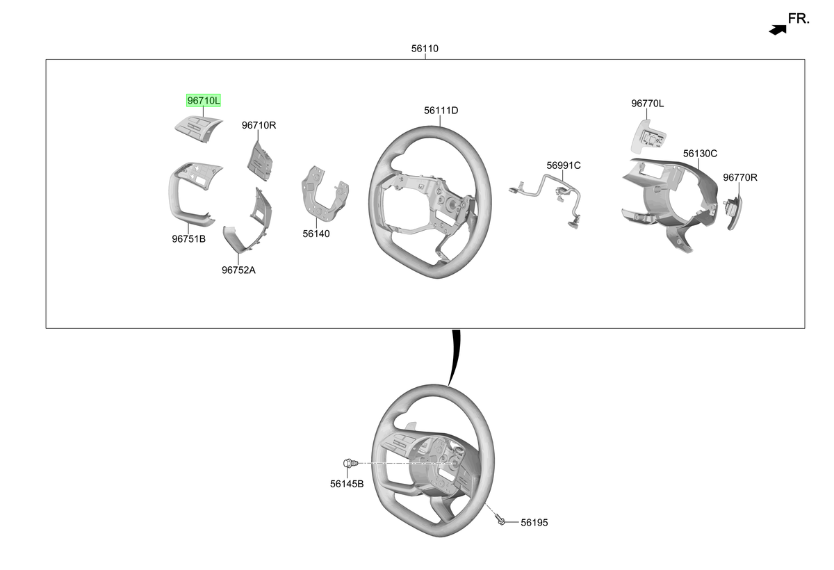 Control Original Para Hyundai Creta 2020-2025