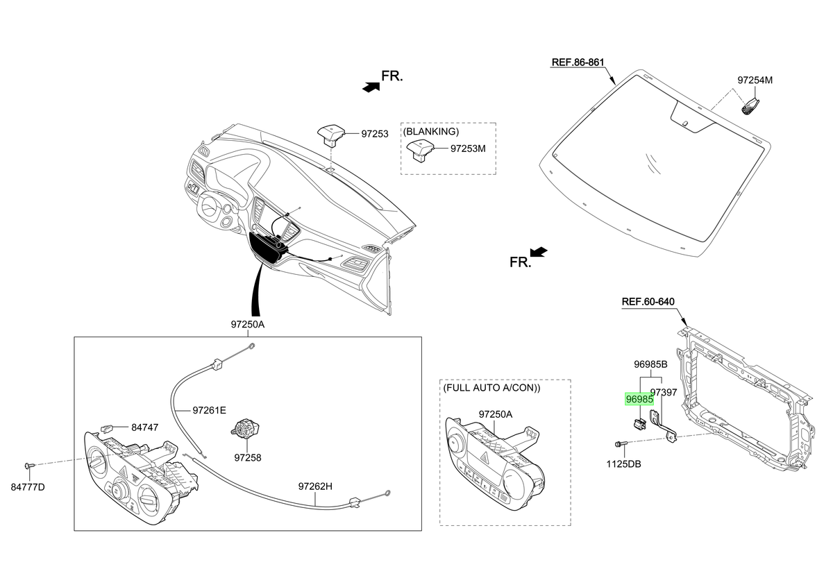 Sensor Tº Ext. Ext Orig. Para Hyundai Genesis 2008-2012