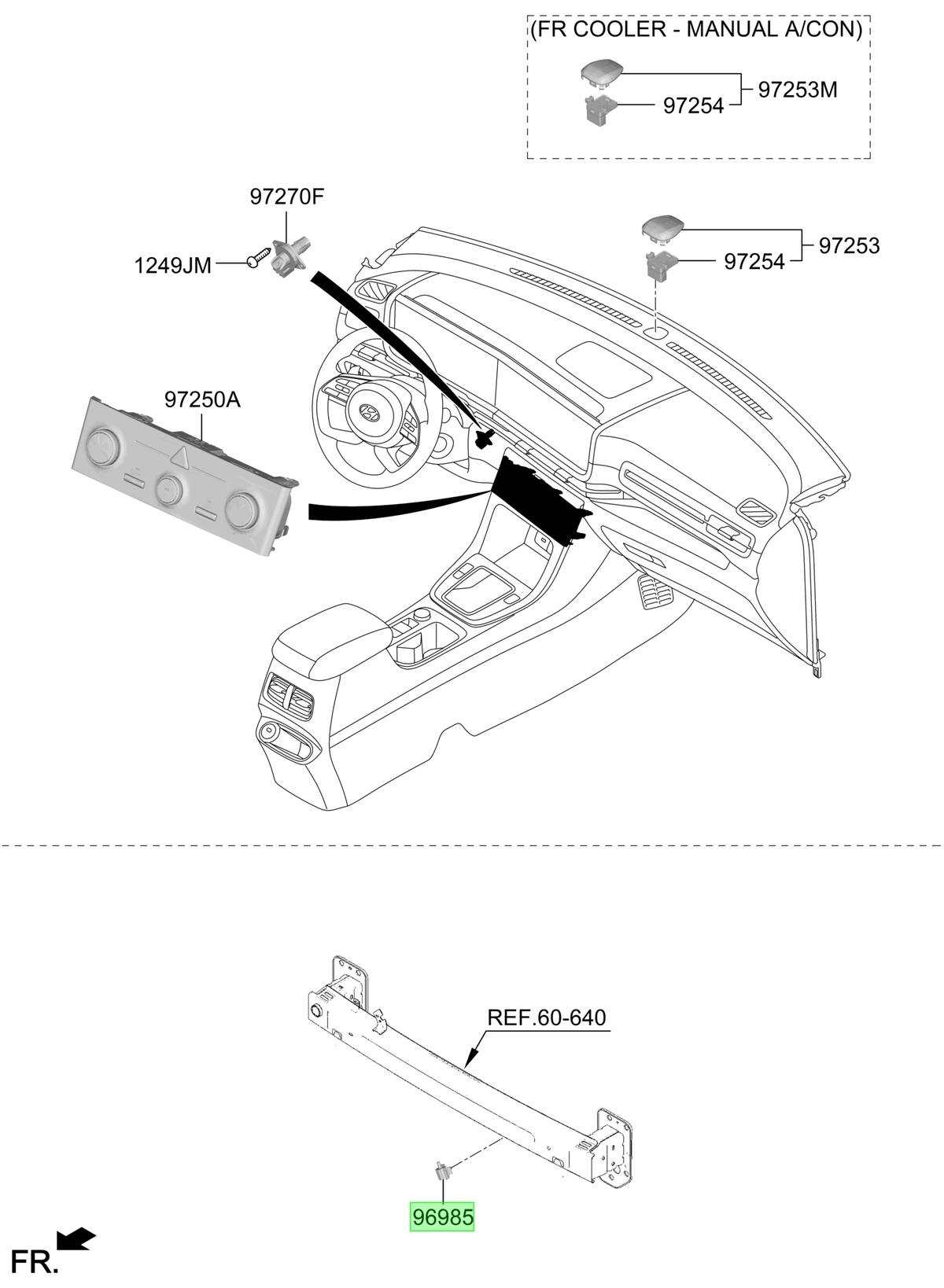Sensor Temperatura Original Para Hyundai Creta 2021-2025