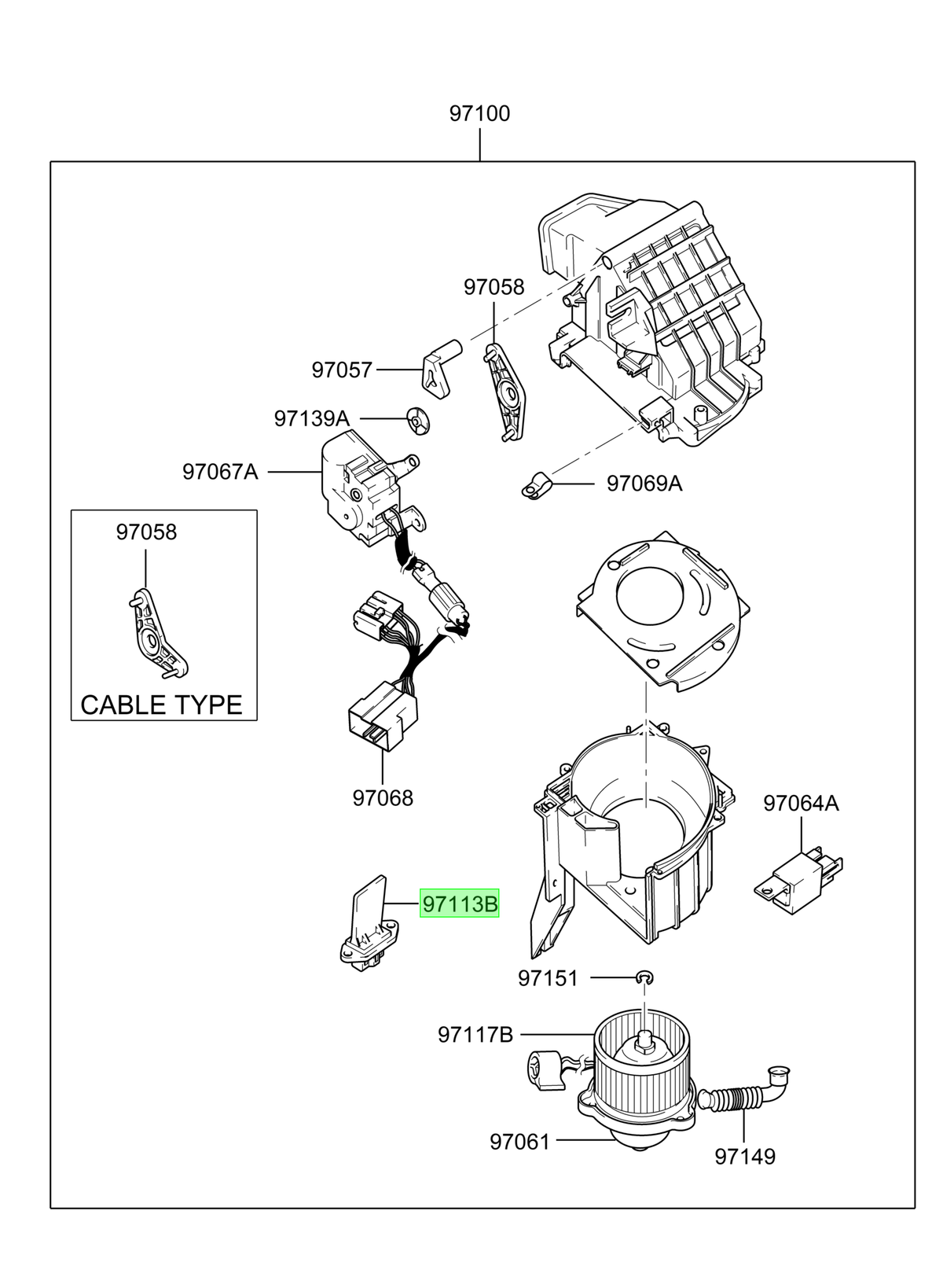 Resistencia Orig. Para Hyundai H1 1998-2004