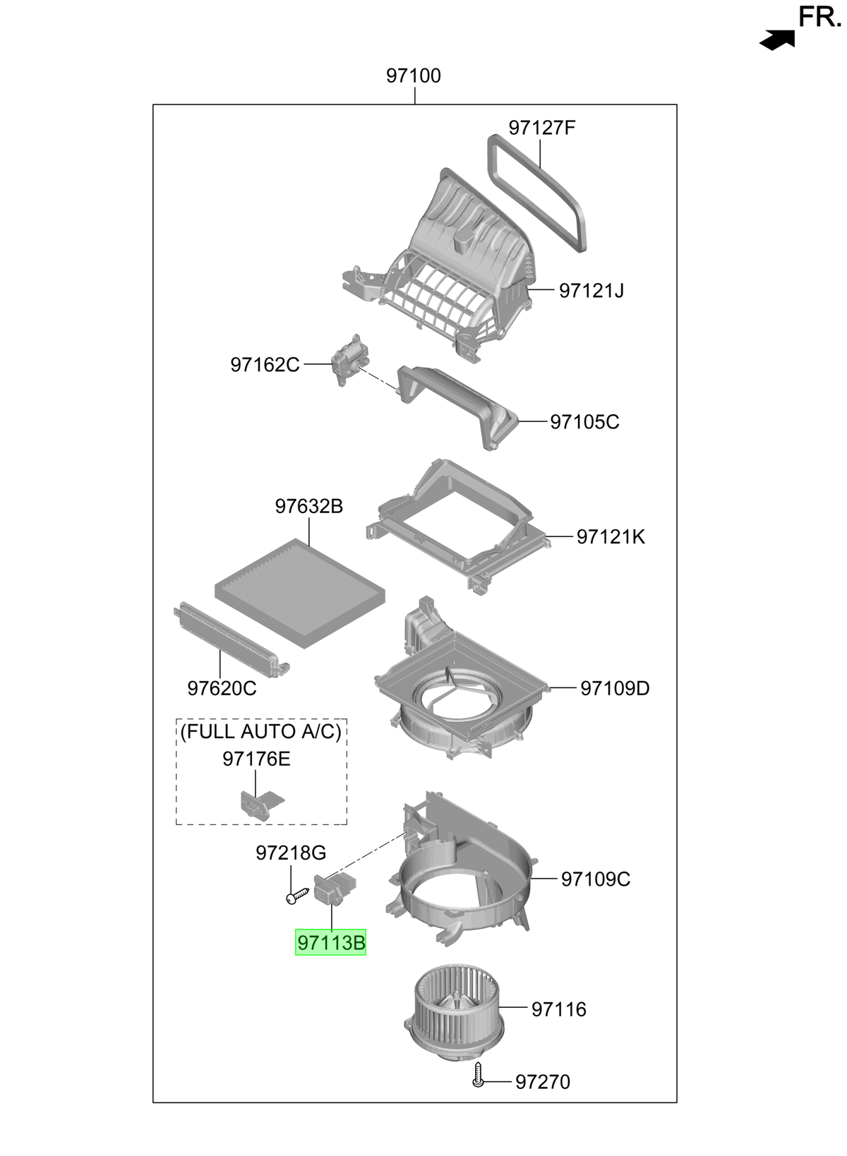 Resistor Original Para Kia Rio 2016-2025