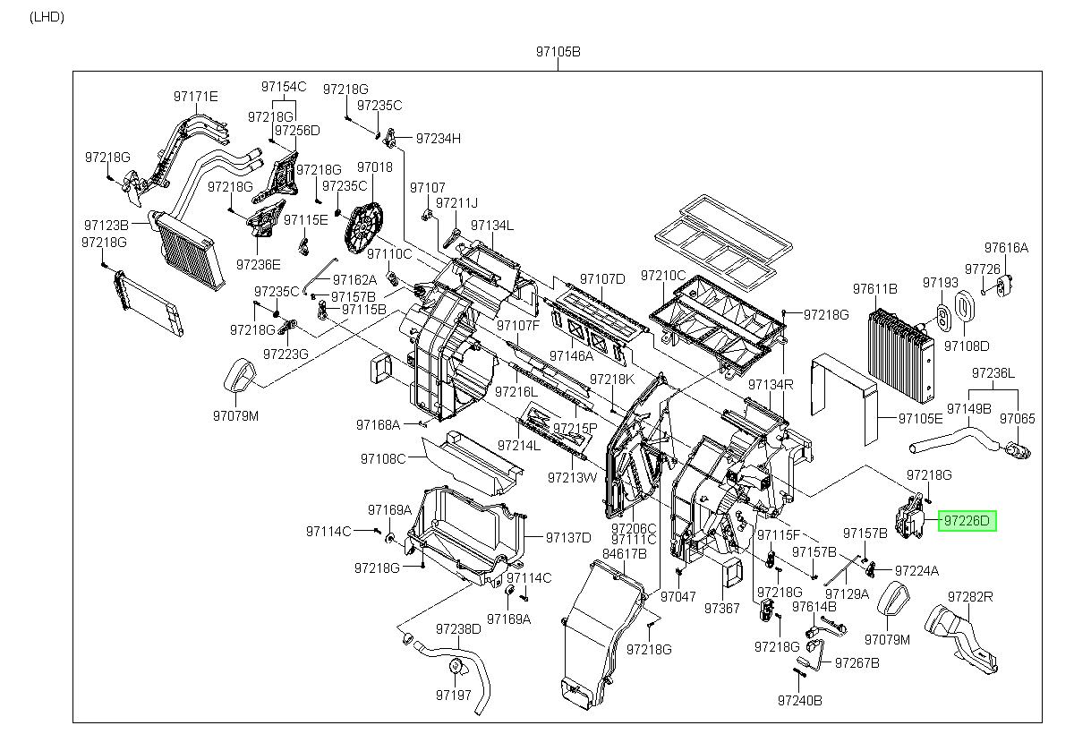Actuador Original Para Hyundai Santa Fe 2005-2013