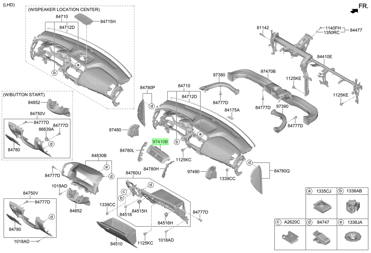 Rejilla Original Para Hyundai Creta 2020-2025