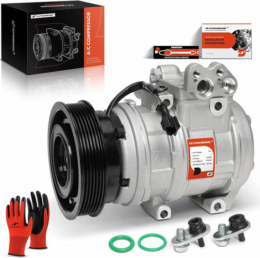 COMPRESOR AC PARA KIA CARENS 2007-2012 ALTERNATIVO COREANO