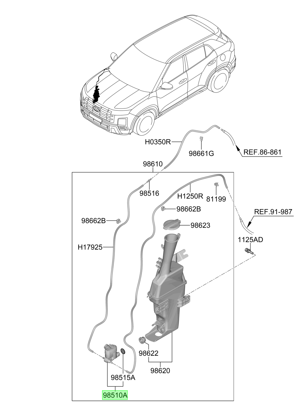 Motor L/parab. Original Para Kia Carens 2013-2022