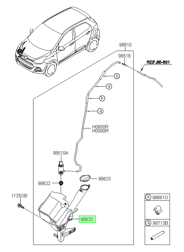 OEM 98620B4000 catalogo