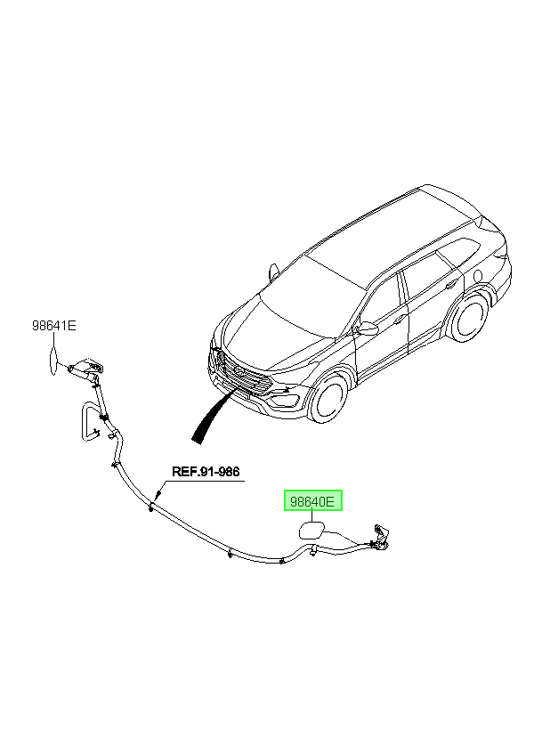 Faro Lh Original Para Hyundai Santa Fe 2013-2016