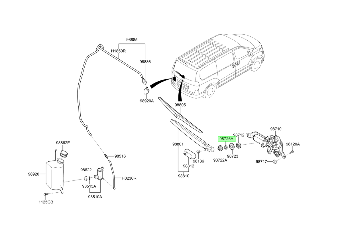 Tuerca Original Para Kia Sportage 2010-2018