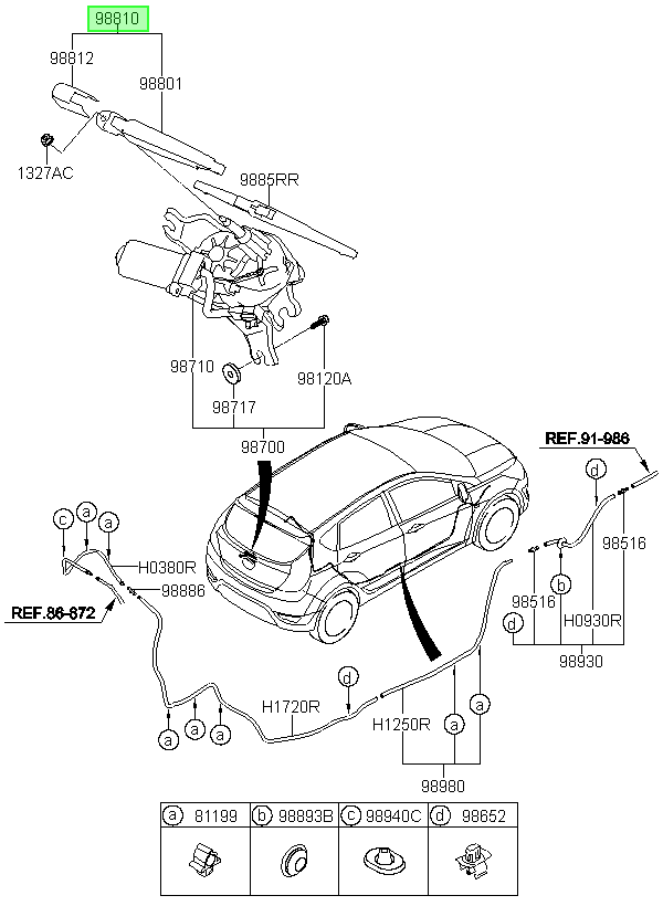 Parabrisas Original Para Kia Soul 2013-2019