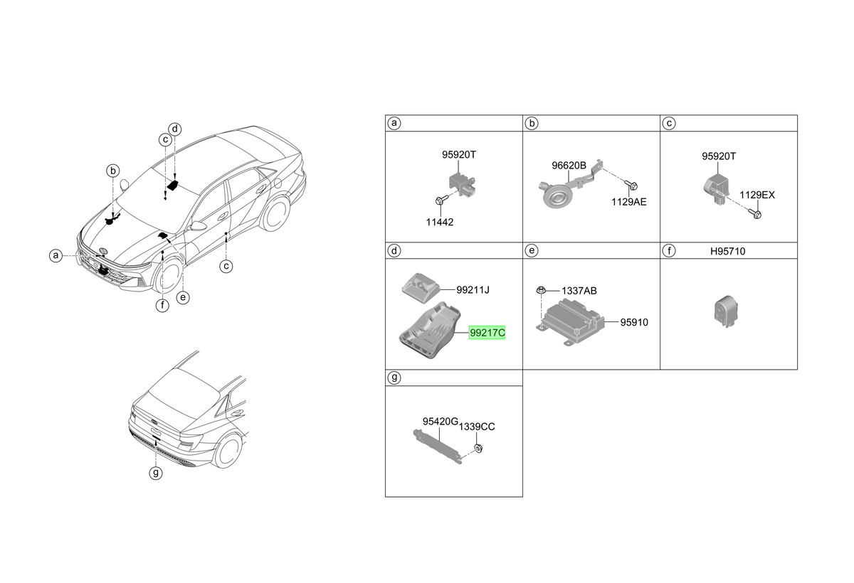 Frontal Original Para Hyundai Accent 2023-2025